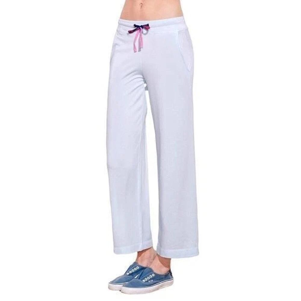 Sundry Cropped Flare Fleece Pants in Lavender - Size 3 (Large)